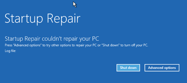 Windows 8.1 Boot Repair